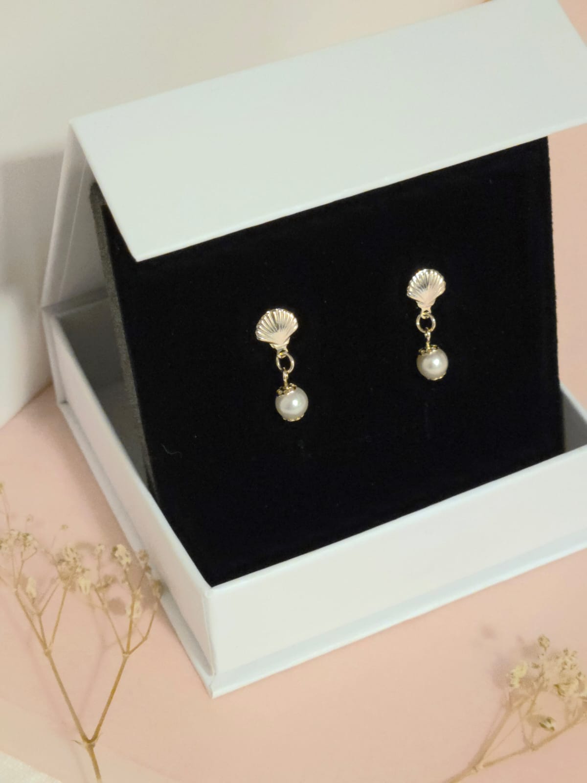 Pre-order - Whispershell – Pearl Drop Earrings